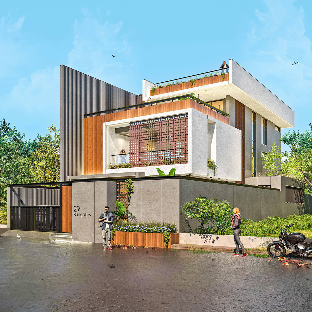 Bungalow in Prahlad Nagar